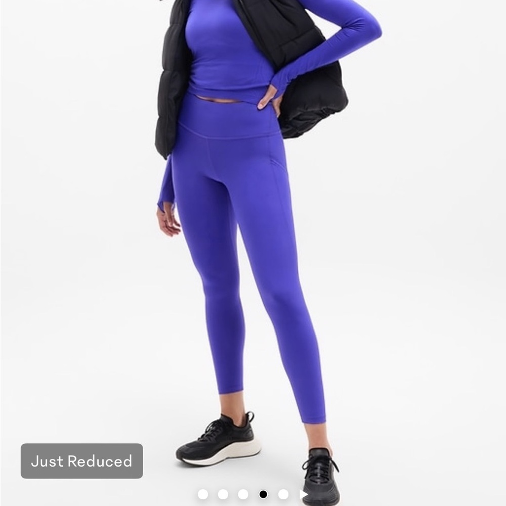 NWT Athleta Interval Stash Leggings